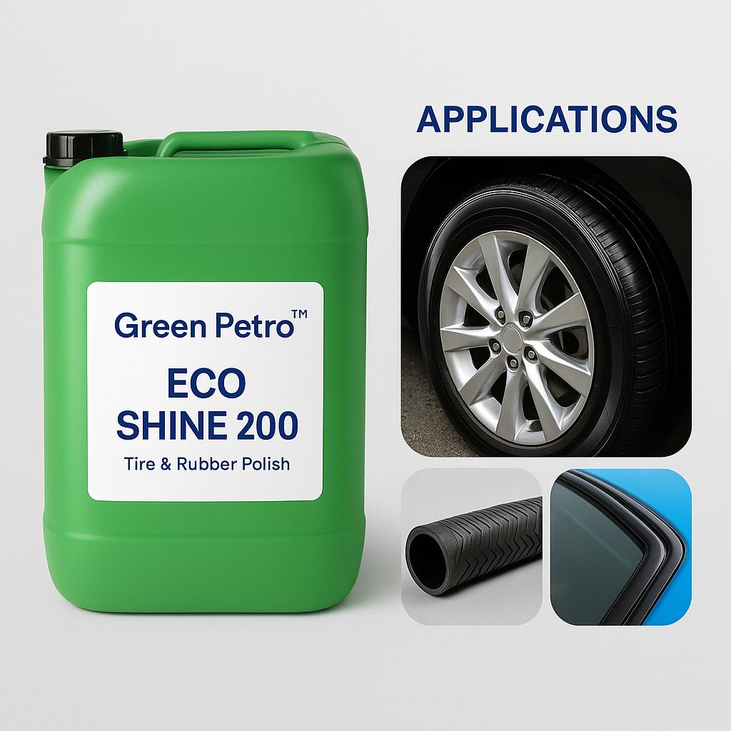 Eco Shine 200 - Bio-Based Rubber Polish for Tyres and EPDM by Green Petro™